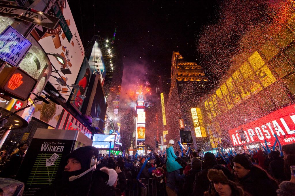 New Year's Time Square