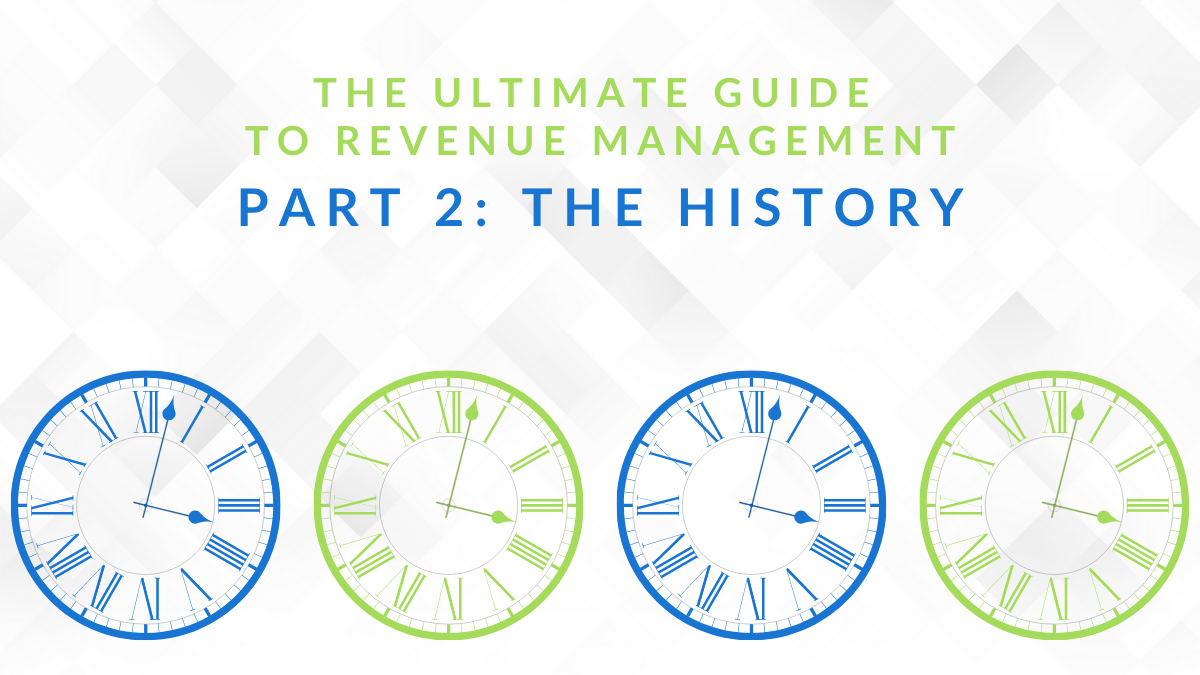 the history of revenue management for vacation rentals